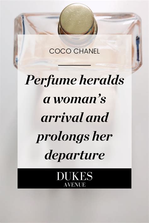 coco chanel perfume quote